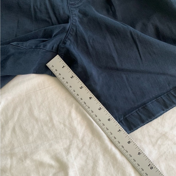 Men’s Abercrombie Fitch XXL Dark Blue Pull On Drawstring Shorts Preppy Pockets - Picture 10 of 10